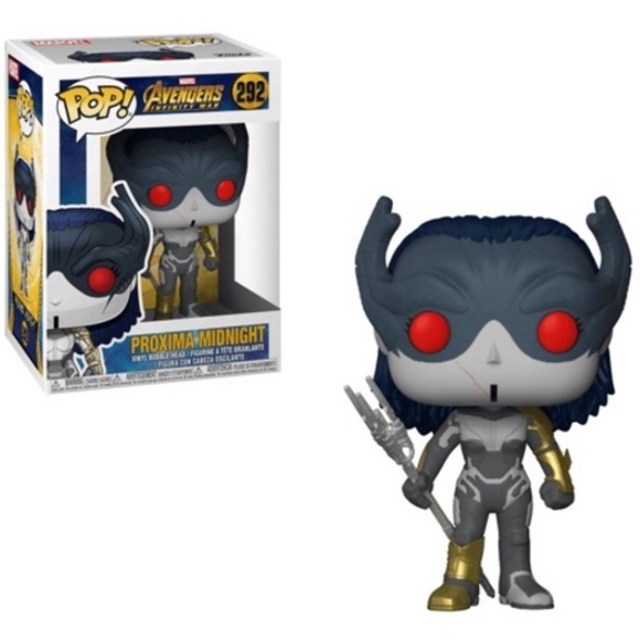Vaulted New in Box 2017 Avengers Infinity War Marvel Proxima Midnight Funko Pop - Picture 2 of 7